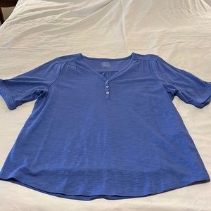 Chico’s slub henley - Chico’s size 3